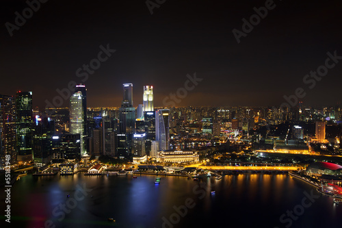 Singapore Skyline © Kjersti