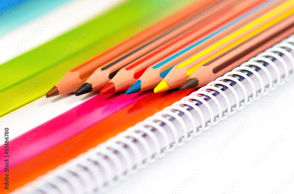 Different colored pencils Different colored pencils