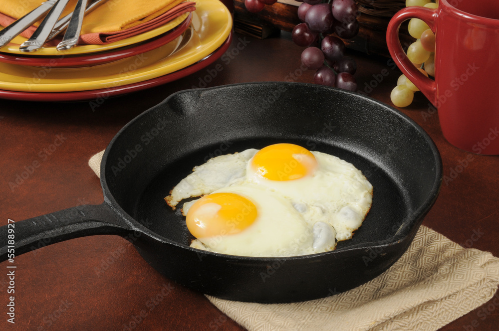 Fried eggs Fried eggs