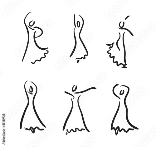 Flamenco dancer.