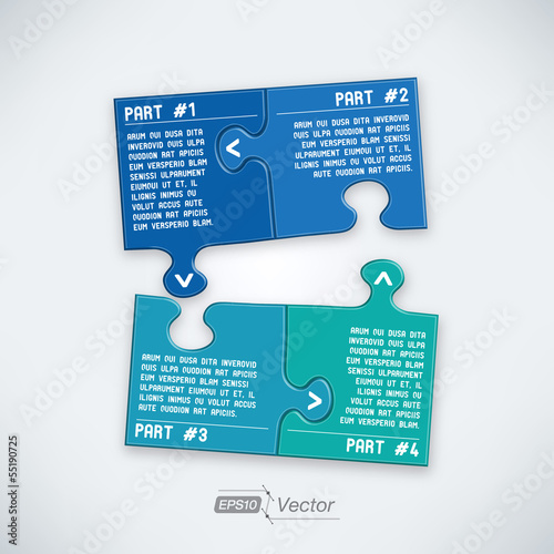 Four parts puzzle