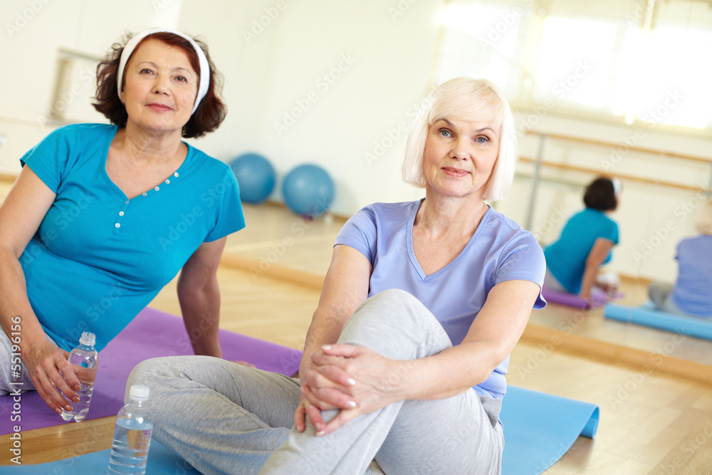 Obraz premium In sport club