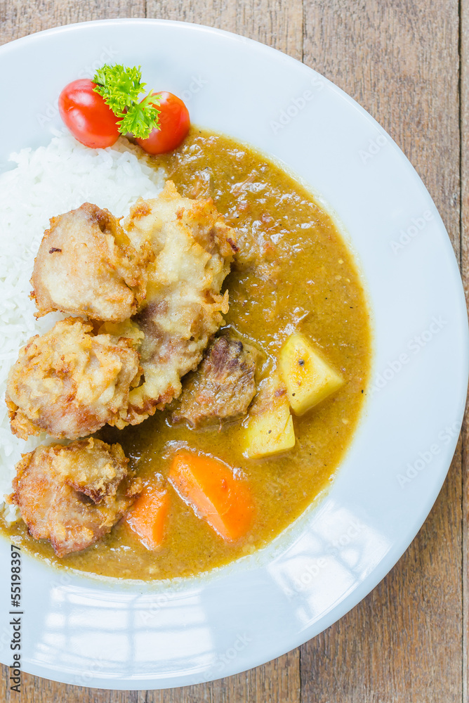 Curry rice Curry rice