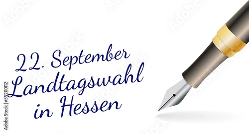 22. September Landtagswahl in Hessen