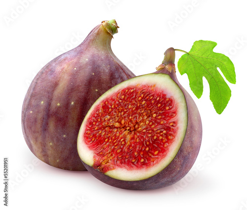 Obraz na plátně Isolated figs