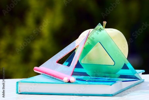Tools for school, back to school concept