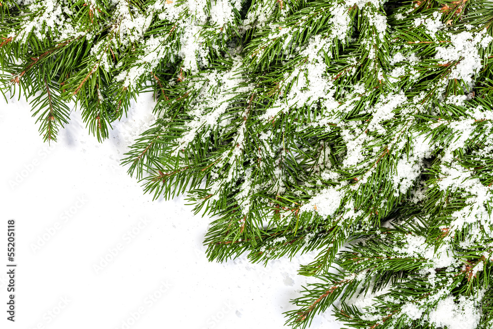 Fototapeta premium Christmas background. Eve framework