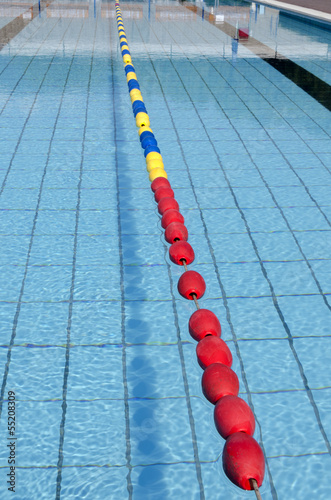 corsia di una piscina olimpionica
