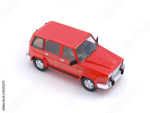 red SUV