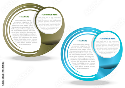 Two color vector abstract background