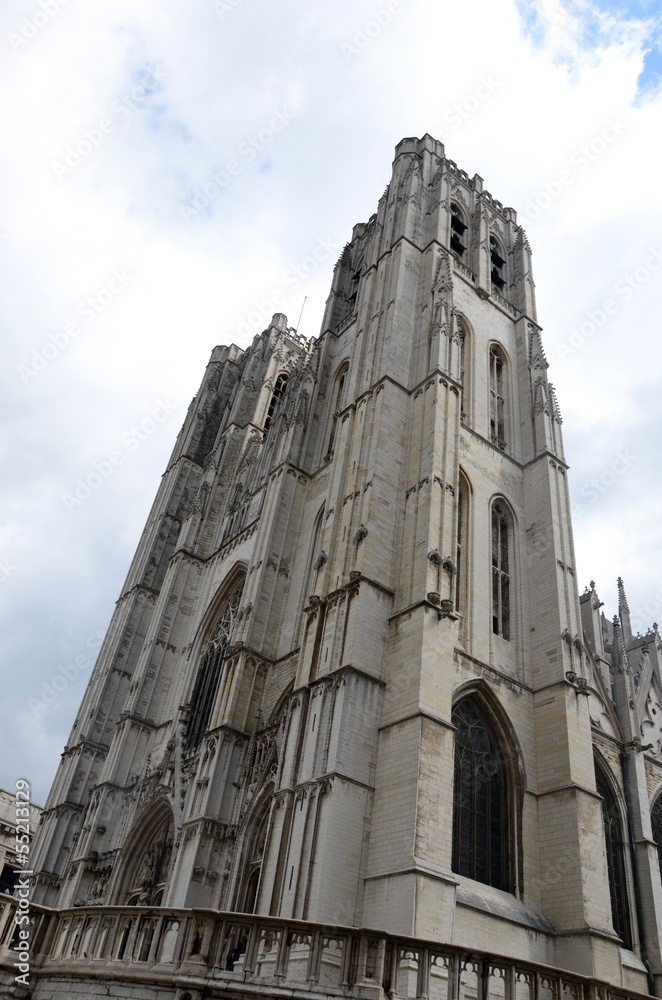 Fototapeta premium Cathédrale Saints-Michel-et-Gudule