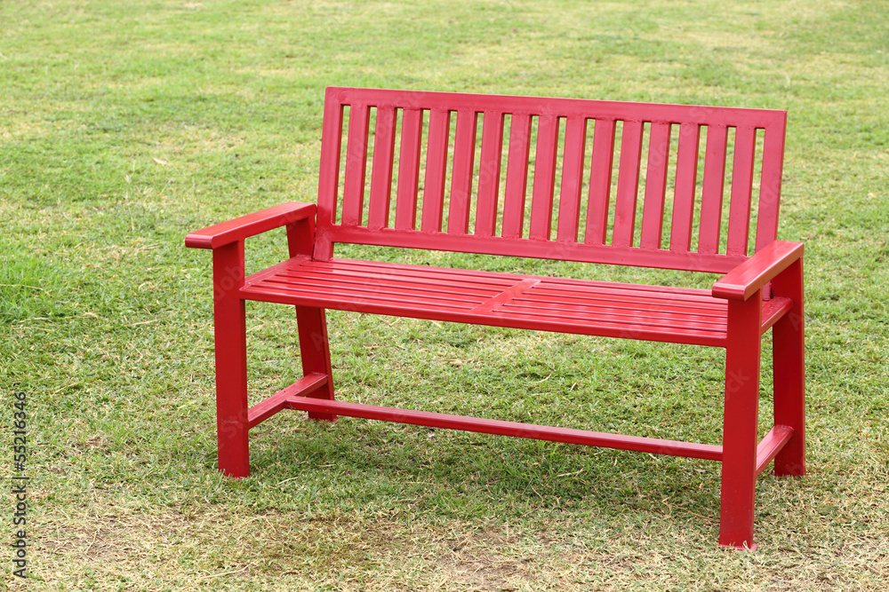 Red color wood chair Red color wood chair