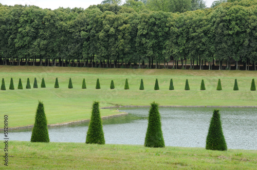 France, the classical park of Marly le Roi photo