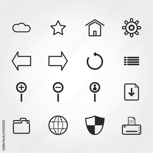 web icons