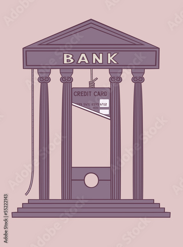 Bank guillotine.