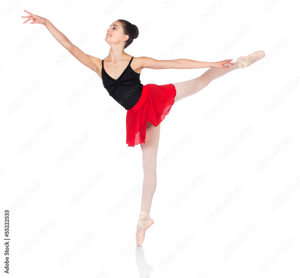Female ballet dancer