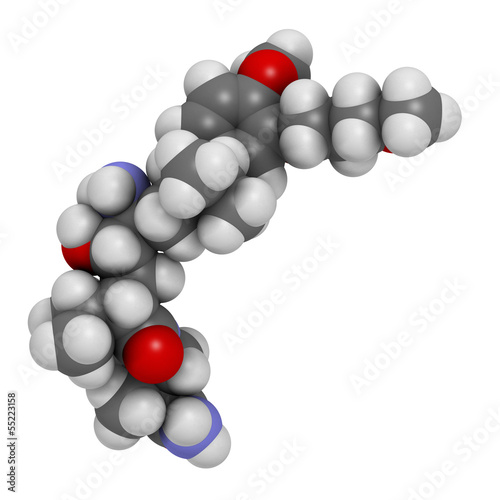 Aliskiren hypertension or high blood pressure drug photo