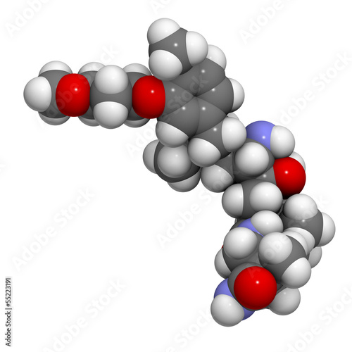 Aliskiren hypertension or high blood pressure drug photo