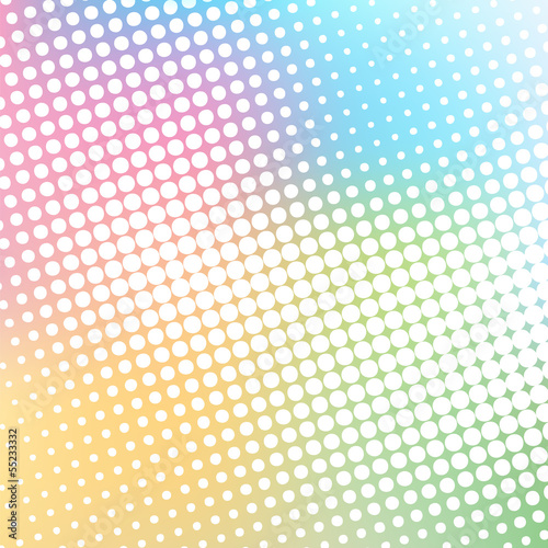 colorful halftone background