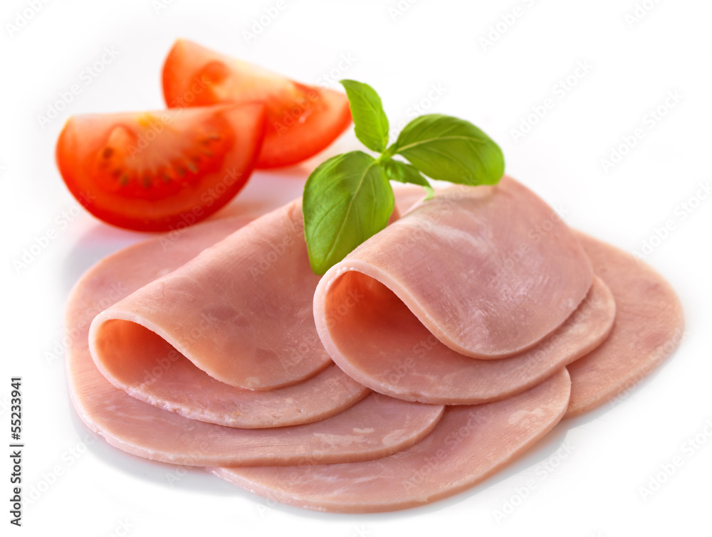 pork ham slices