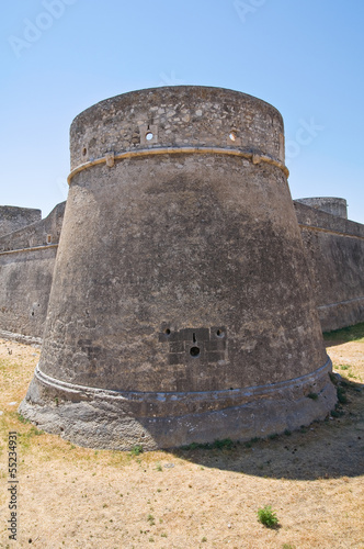 Angevine-Swabian Castle. Manfredonia. Puglia. Italy.