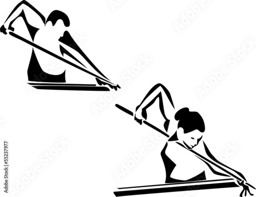 billiards players