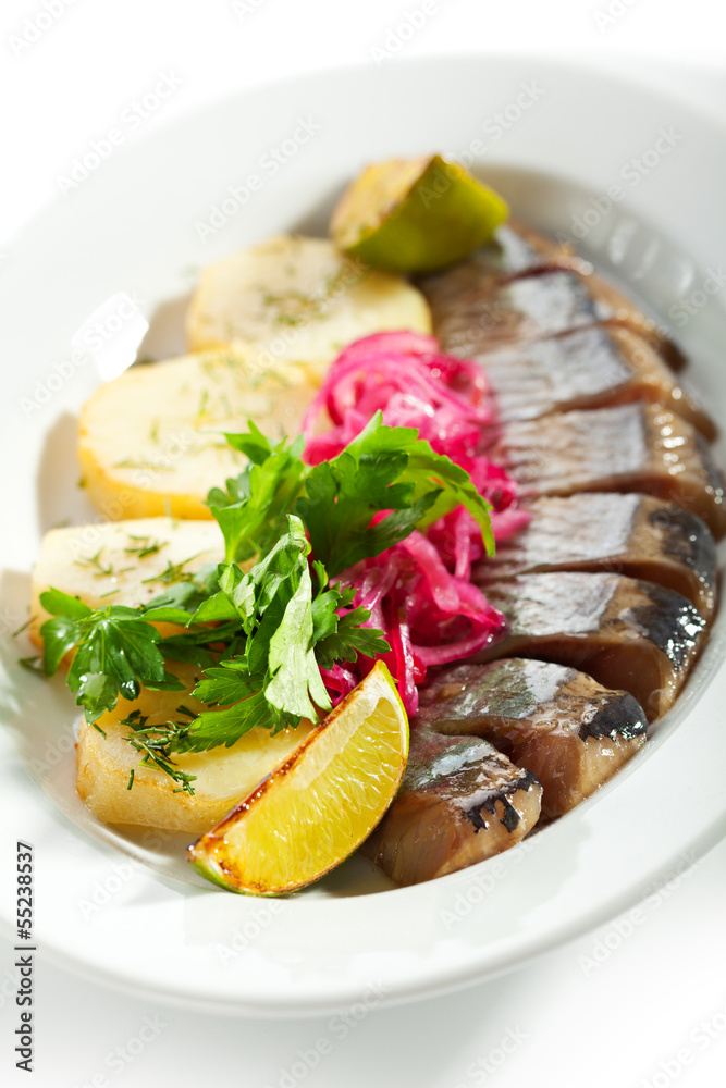 Cold Fish Dishes - Fish with Potato