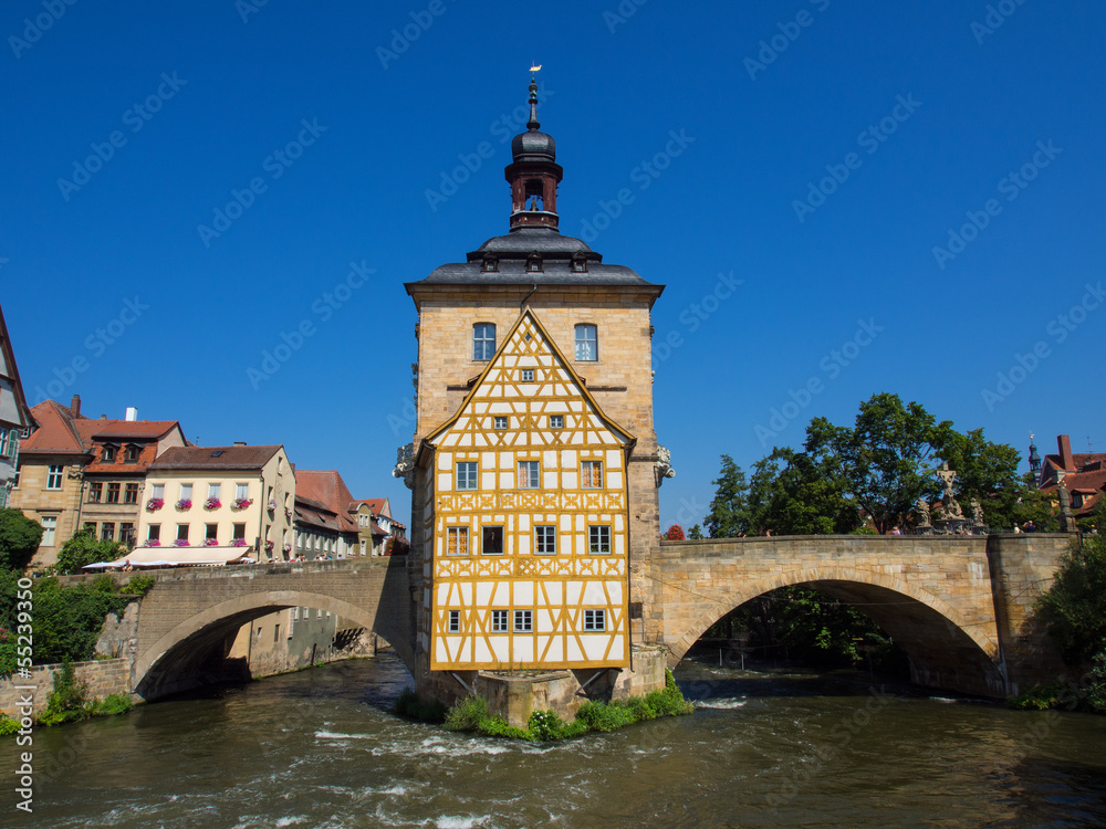 Altes Rathaus in Bamberg/Deutschland