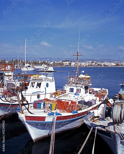 Fishing boats, Paphos, Cyprus © Arena Photo UK