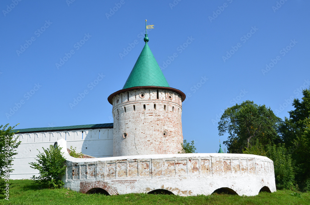 Кострома, оборонительная башня  Ипатьевского монастыря