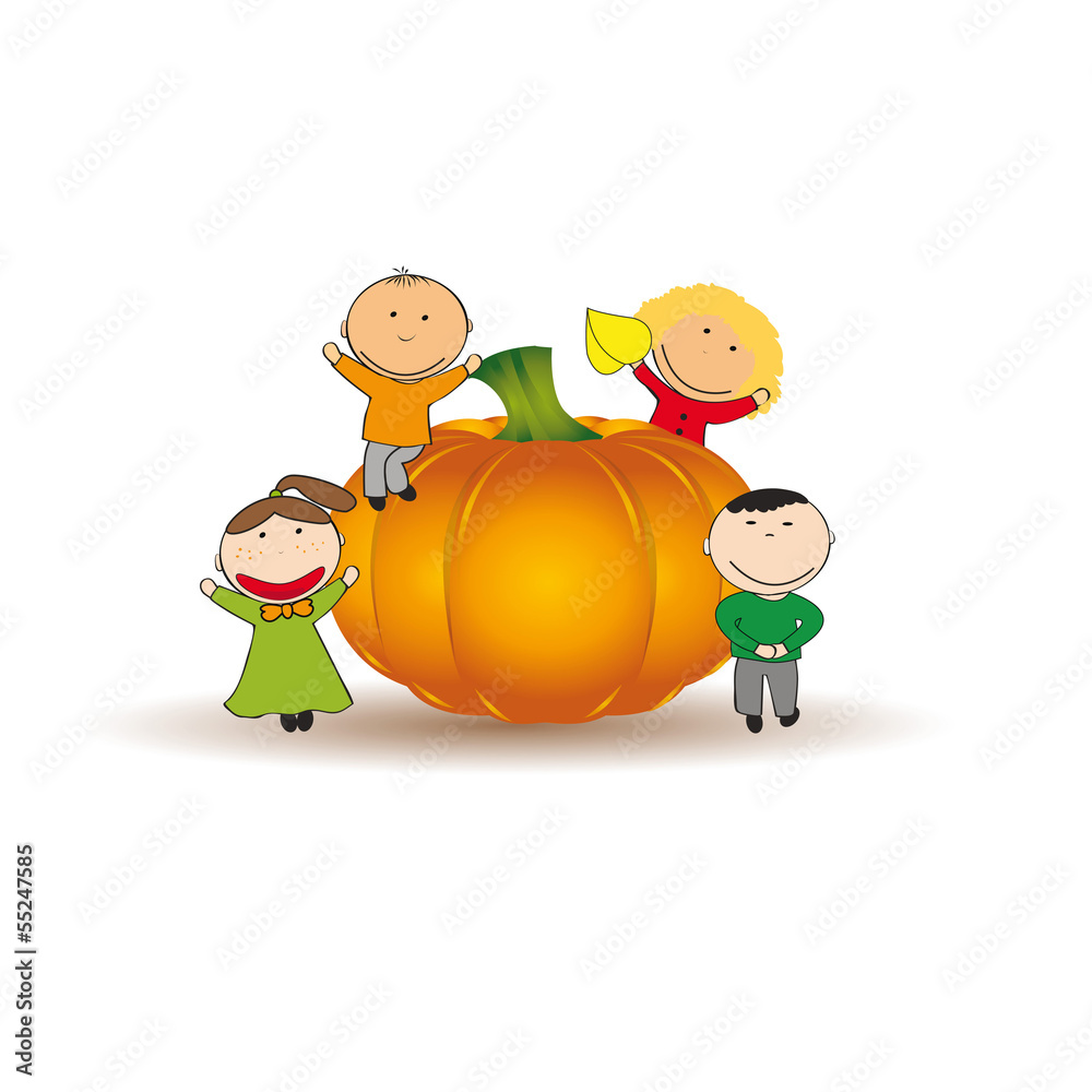 Fototapeta premium Happy kids