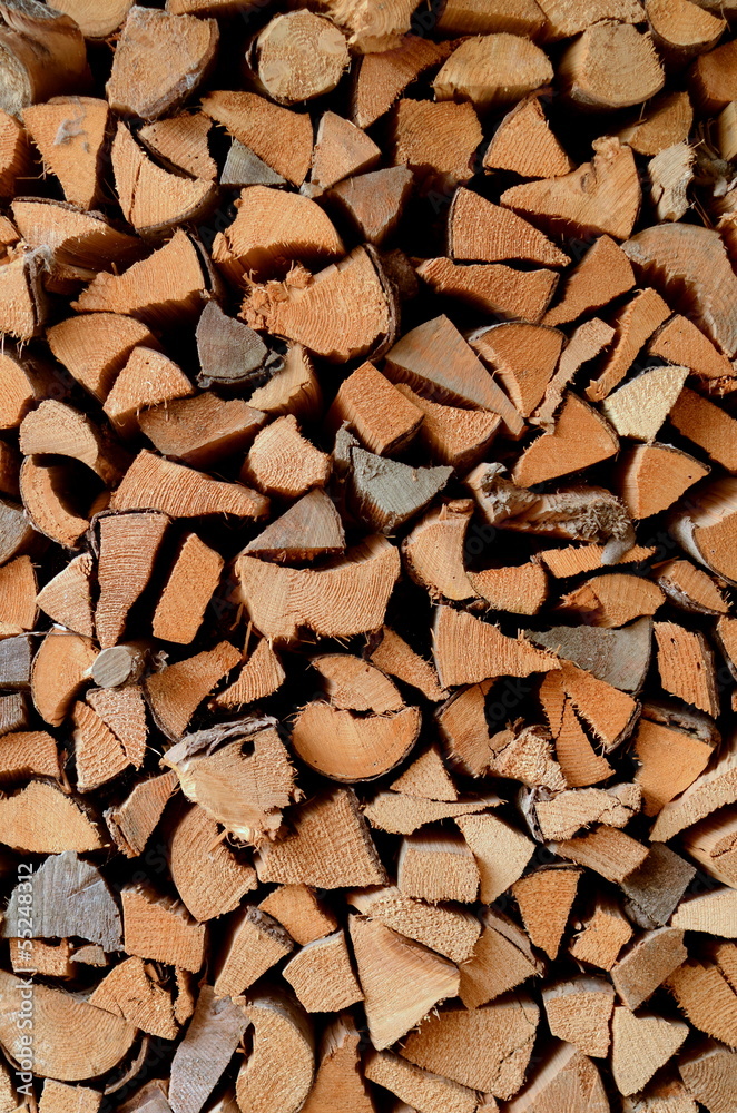 Winter Background Texture Of Split Stacked Wood Winter Background Texture Of Split Stacked Wood