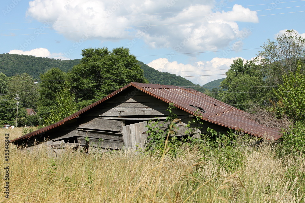 old american barn