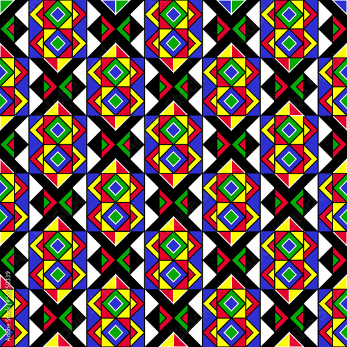Ethnic Geometric Pattern