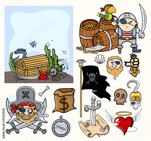 Pirate Cartoons