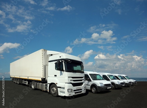 Vehicle fleet for cargo and delivery