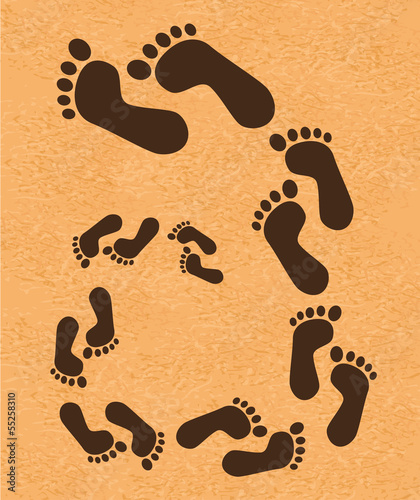 footprints