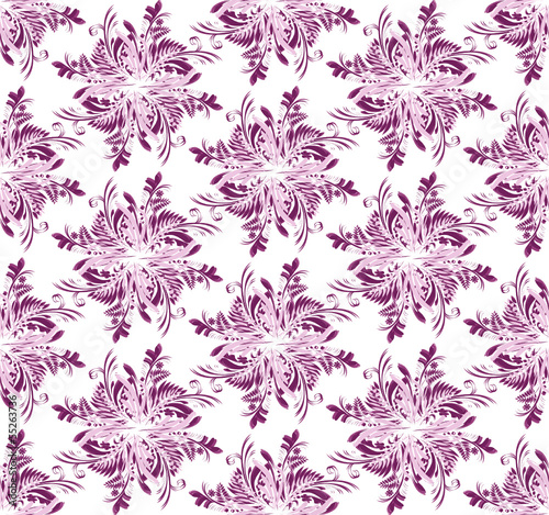 abstract seamless floral scroll patterns rhombus background
