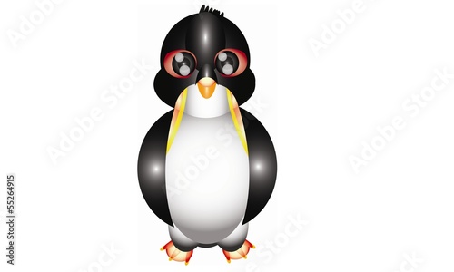 Cute Emperor Penguin Cartoon