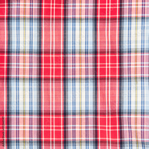 Red and white checkered pattern texture. Abstract background