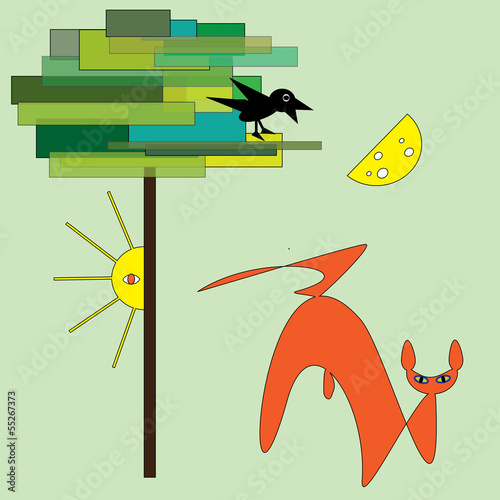 The fox and the crow