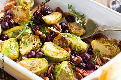 Photos roasted brussels sprouts