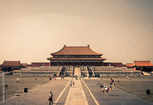 The Hall of Supreme Harmony at the Forbidden City.