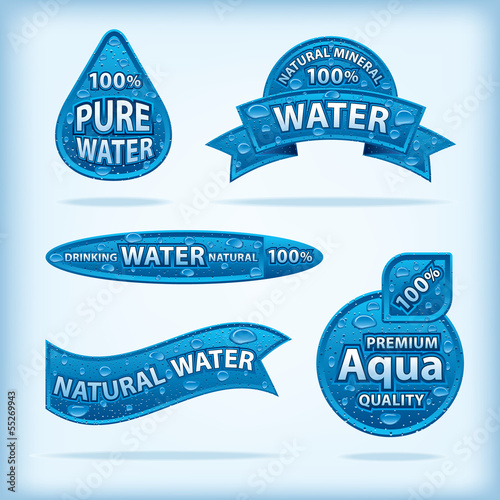natural water labels
