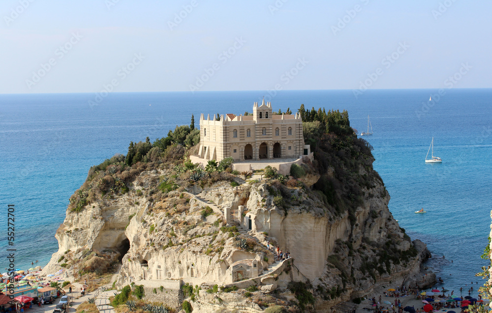 Church on the Rocks, Tropea, Calabria, South Italy Church on the Rocks, Tropea, Calabria, South Italy
