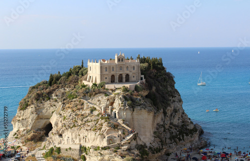 Church on the Rocks, Tropea, Calabria, South Italy