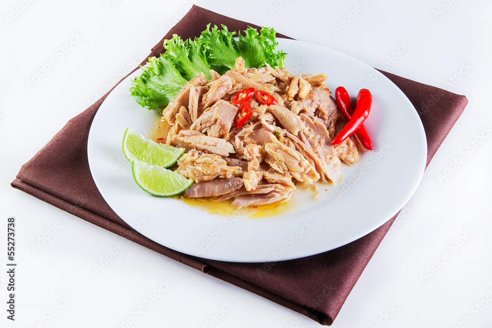 Thai spicy tuna