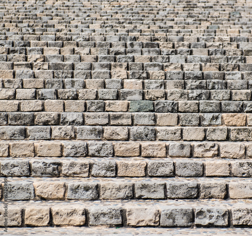 Fototapeta premium Brick urban staircase