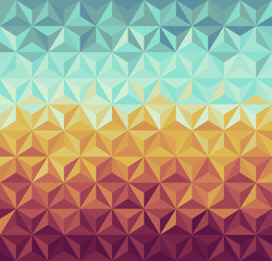 Crédence de cuisine Zigzag Motif géométrique rétro hipster moderne  © Cienpies Design