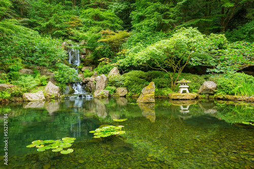 Beautiful Japanese Garden #55278784